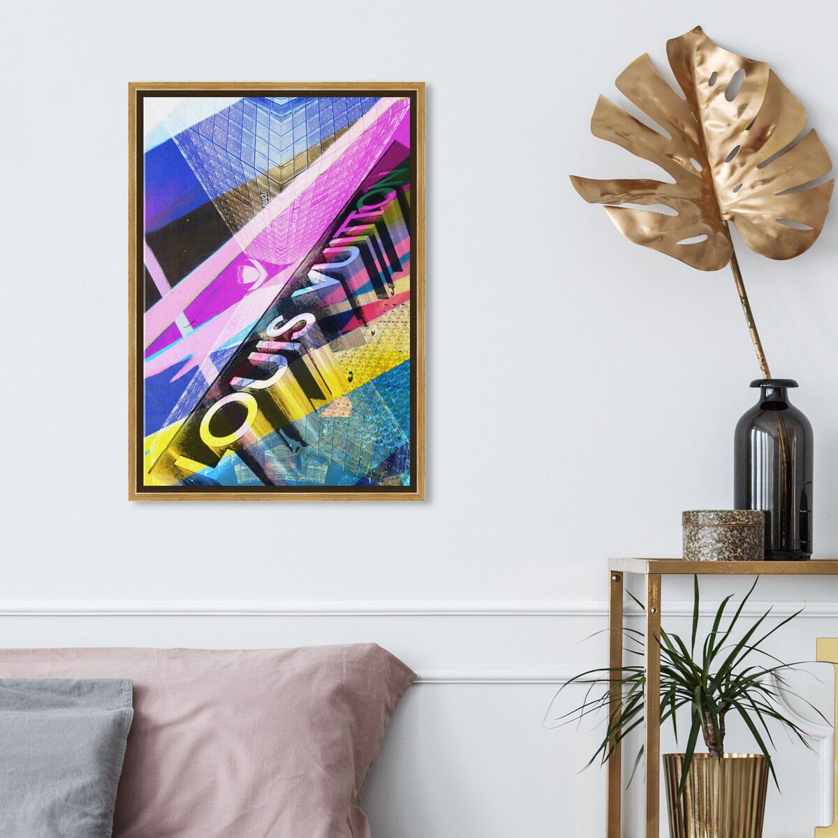 36x54/Framed Canvas/PSGLD