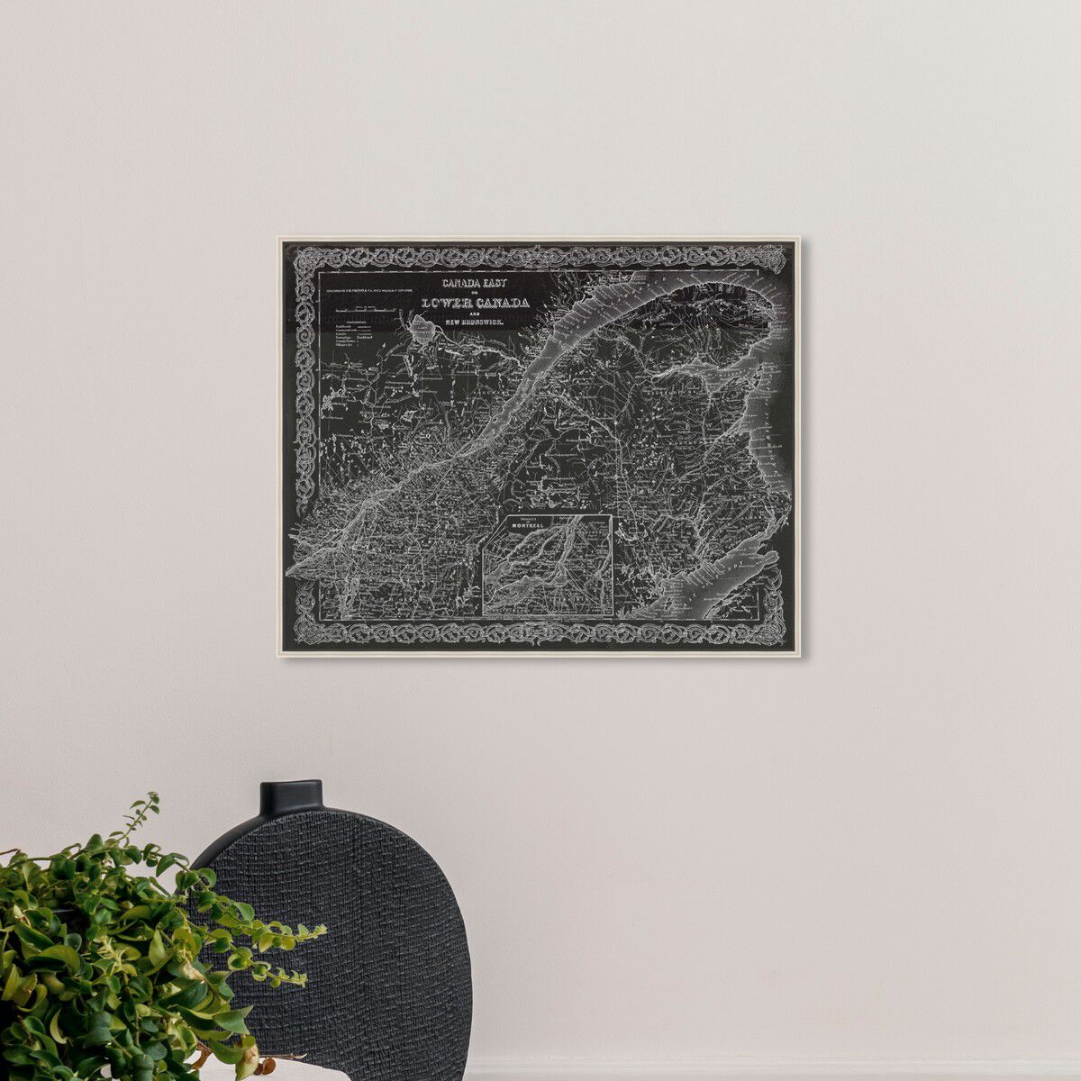 45x36/Framed Canvas/CFL