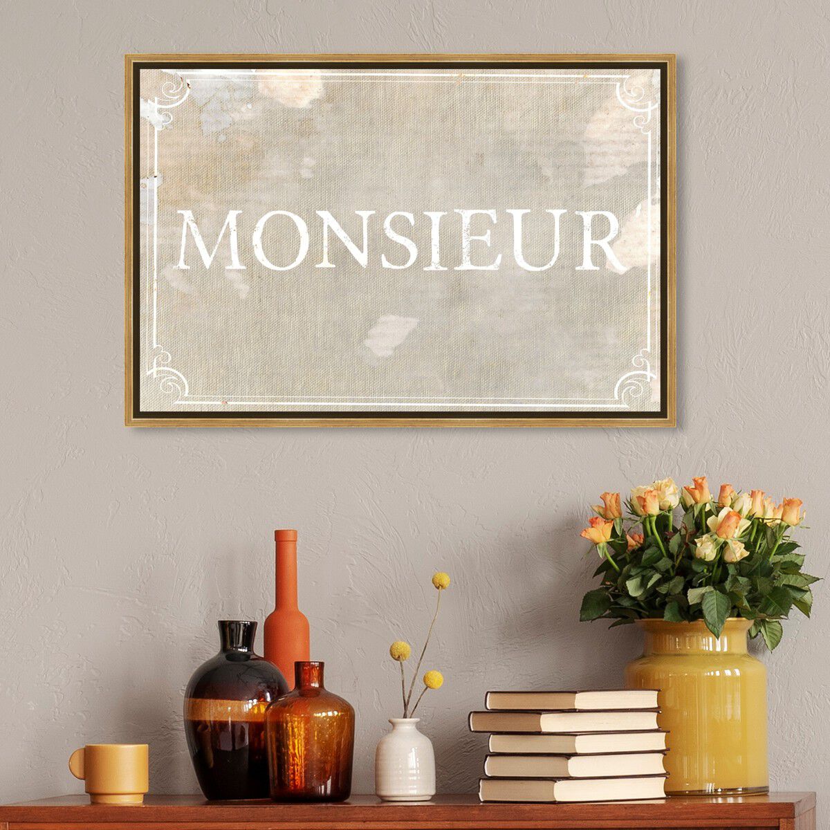 54x36/Framed Canvas/PSGLD
