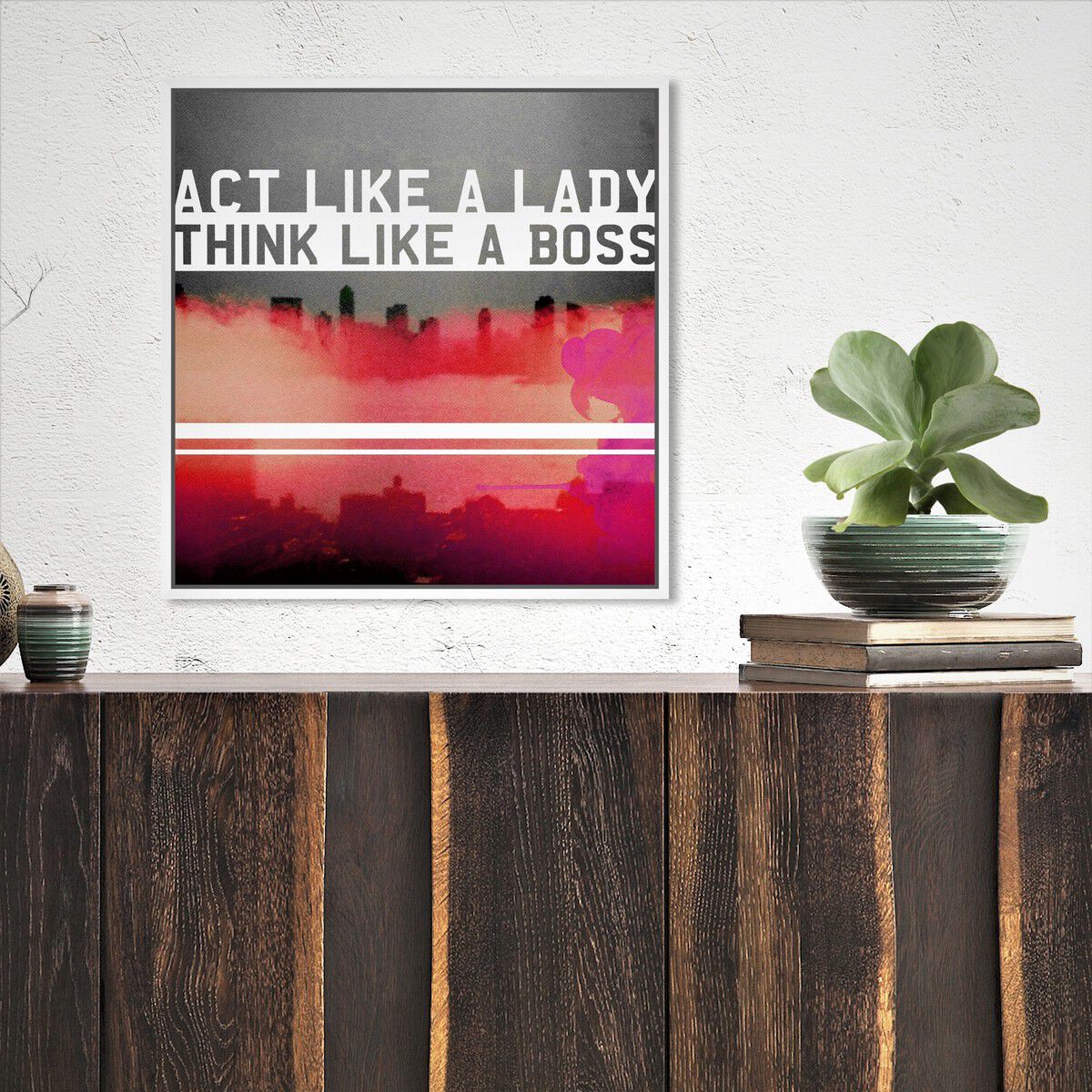 40x40/Framed Canvas/WFL