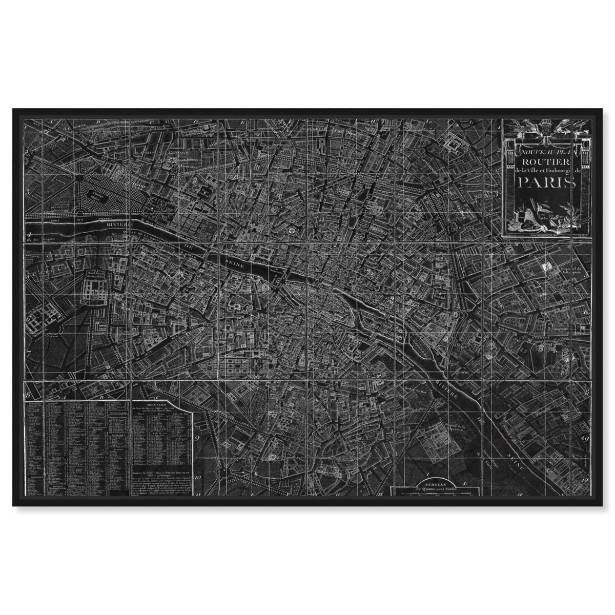 54x36/Framed Canvas/BFL