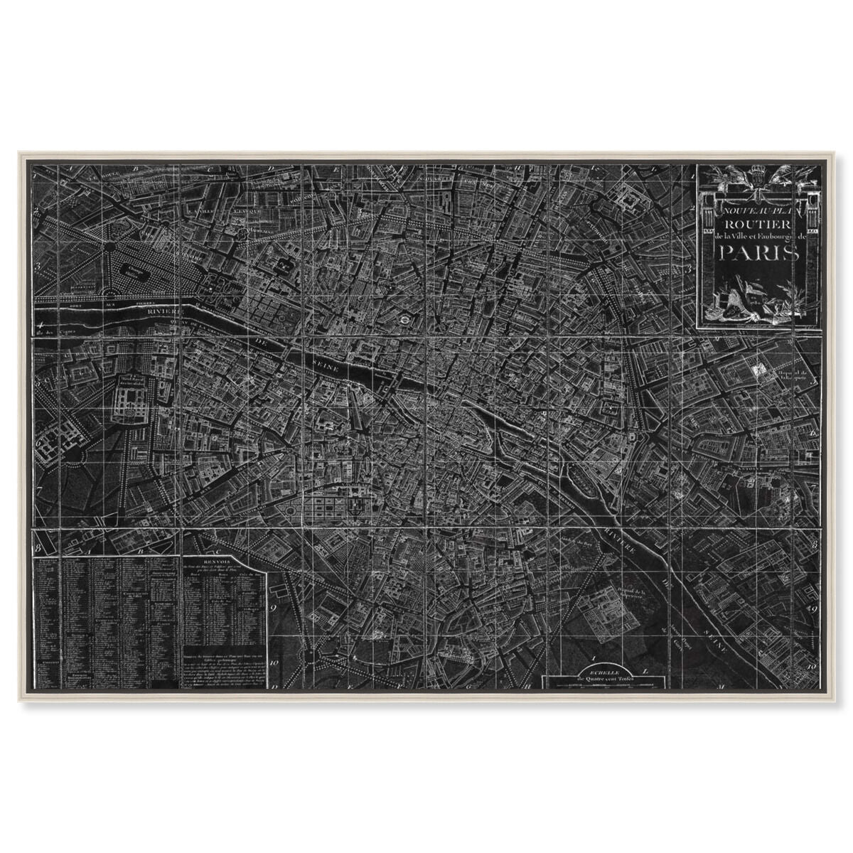 54x36/Framed Canvas/CFL
