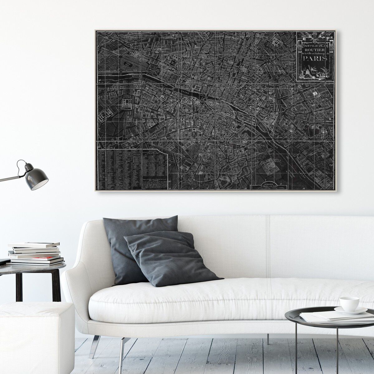 54x36/Framed Canvas/CFL