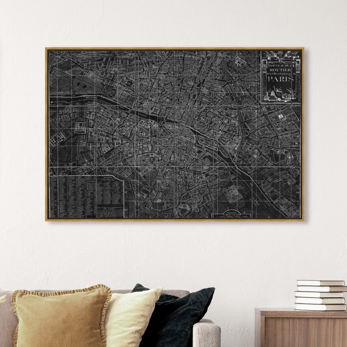 54x36/Framed Canvas/PSGLD