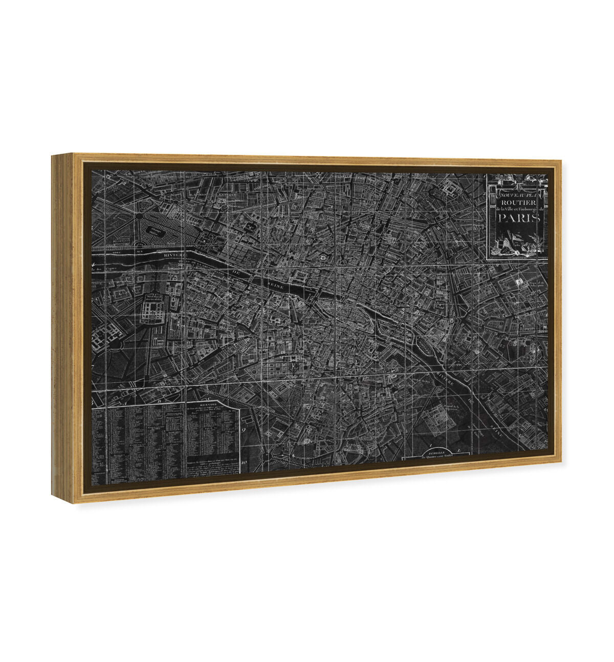 54x36/Framed Canvas/PSGLD