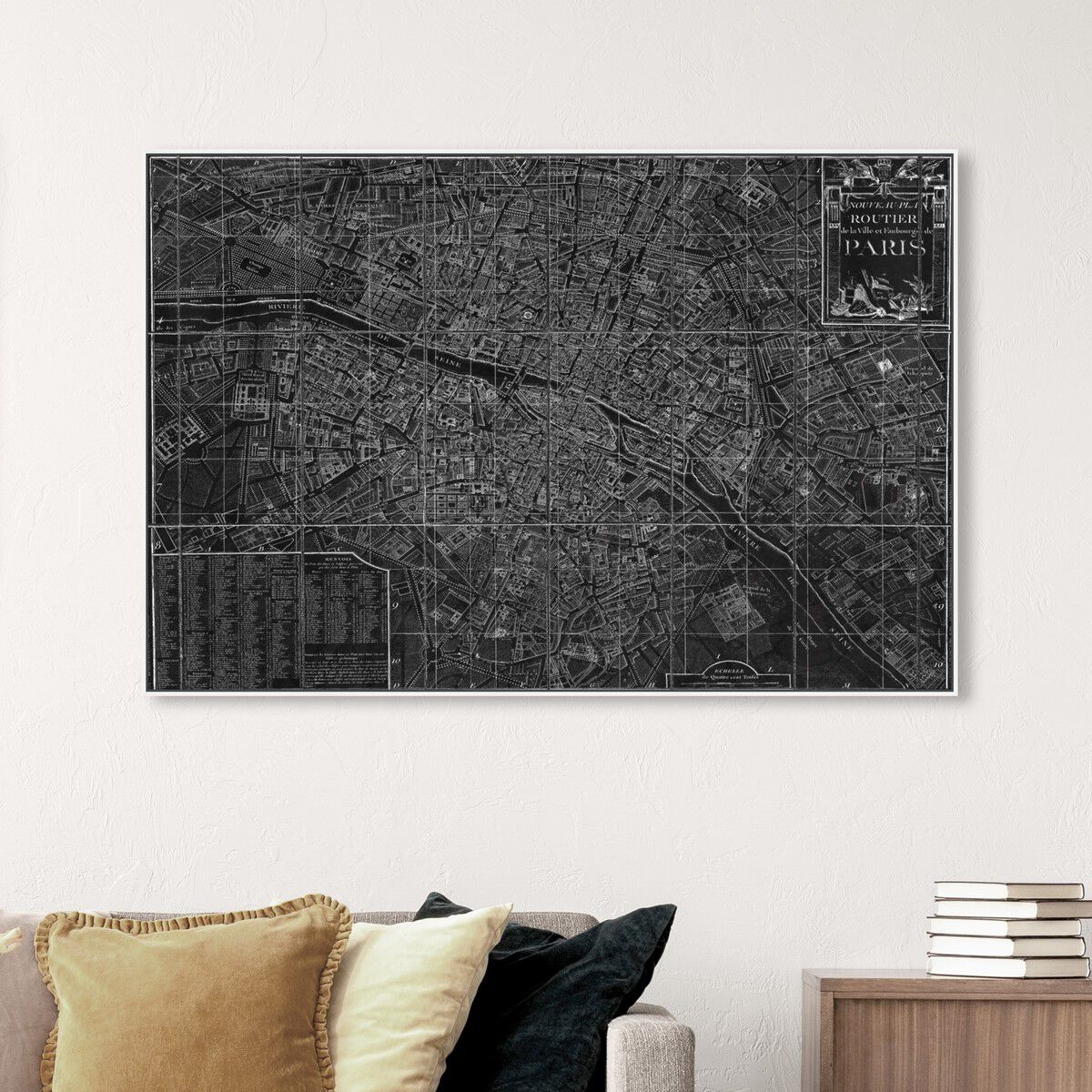 54x36/Framed Canvas/WFL