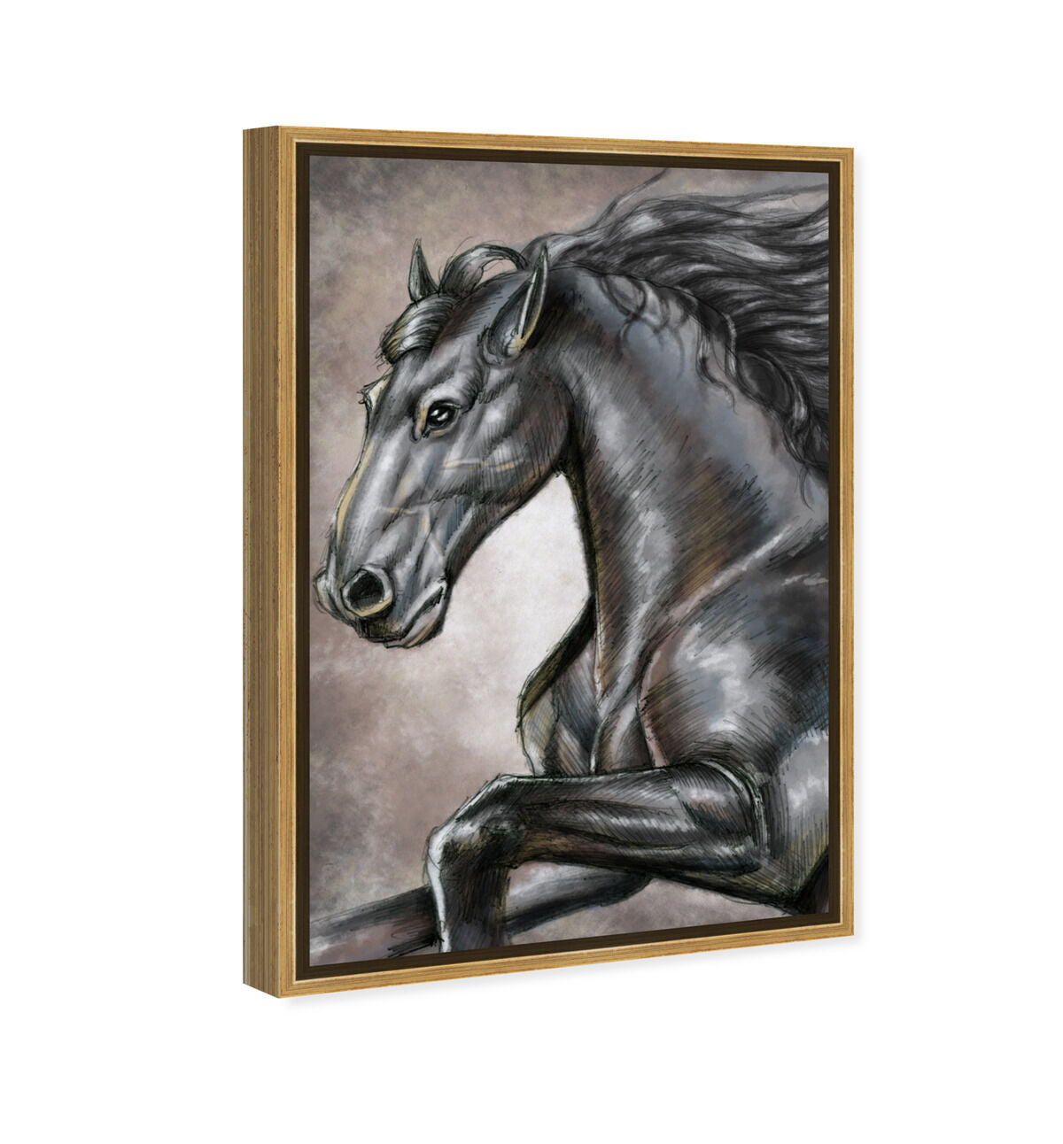 36x54/Framed Canvas/PSGLD