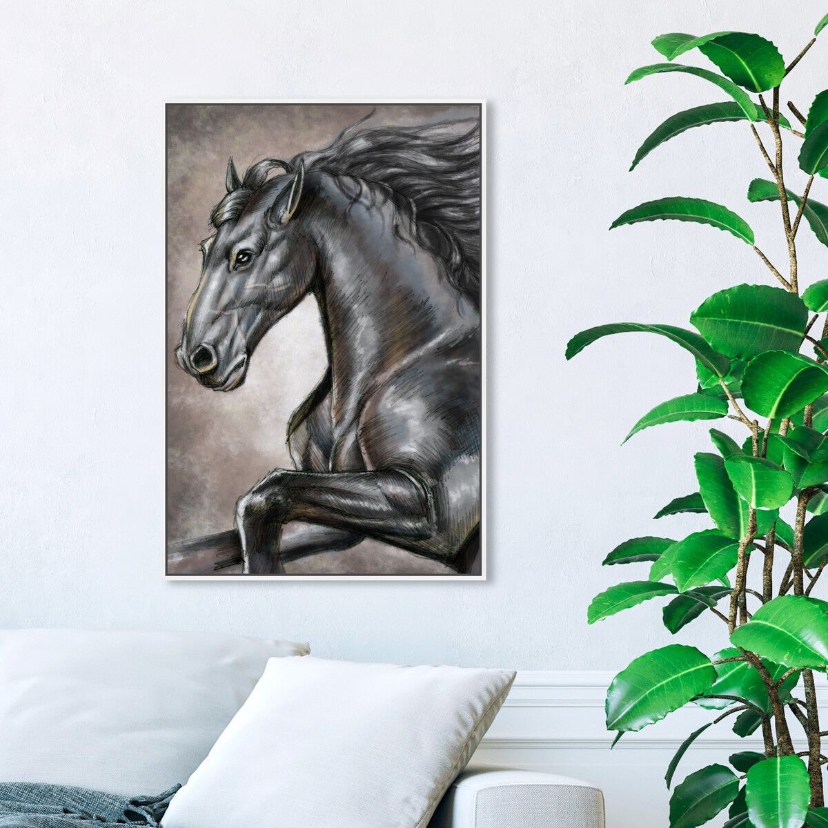 36x54/Framed Canvas/WFL