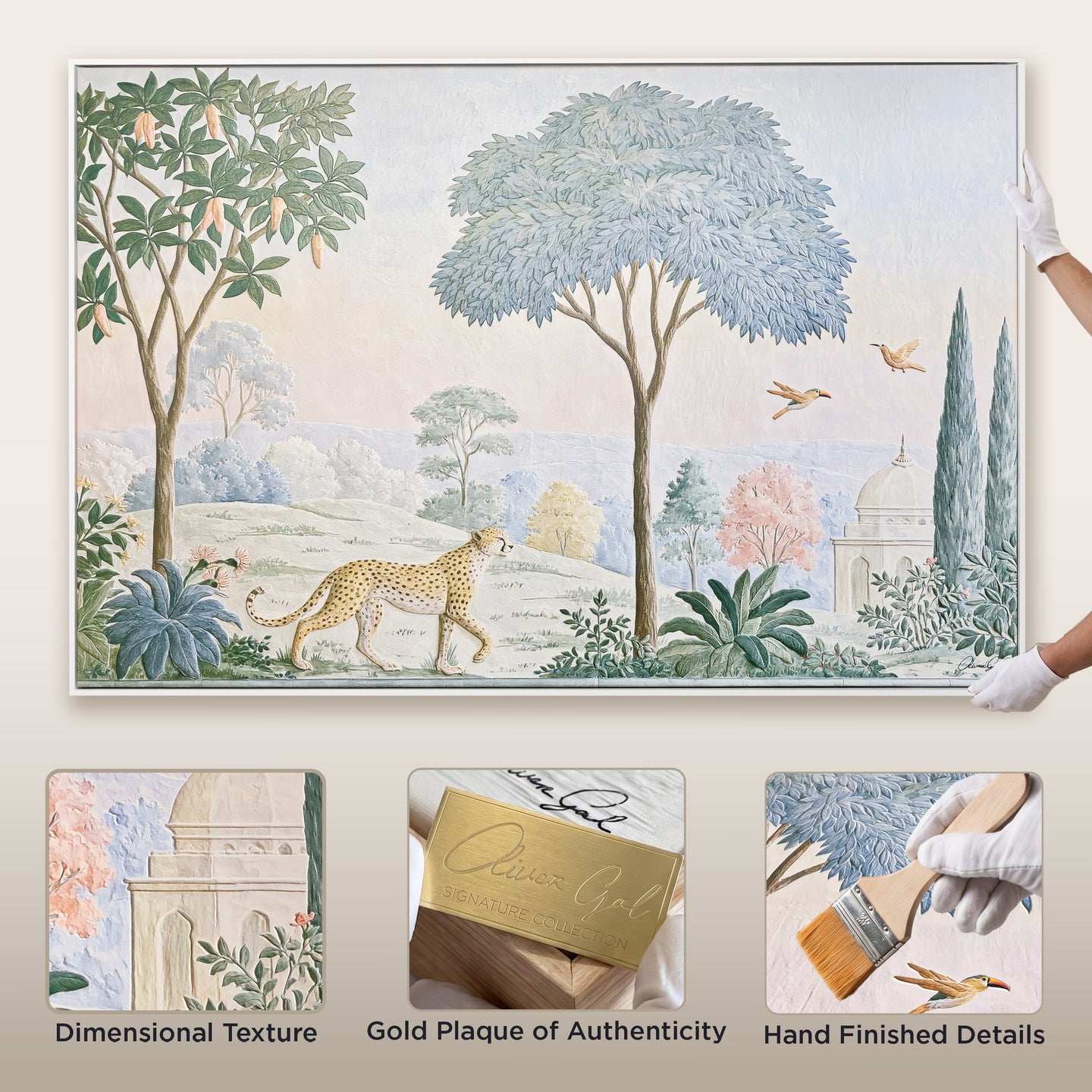 Chinoiserie Cheetah | TACTURA by Oliver Gal
