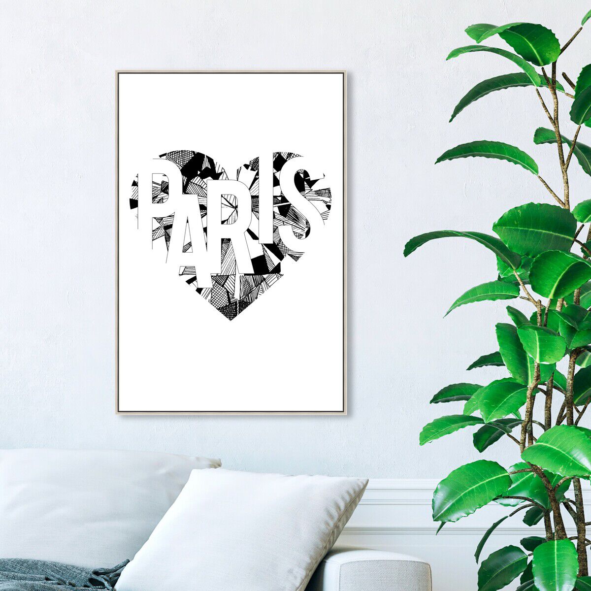 36x54/Framed Canvas/CFL