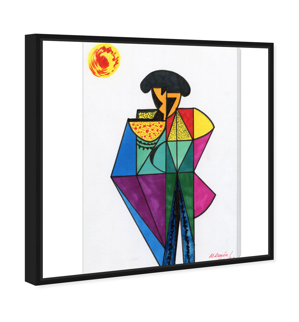 36x54/Framed Canvas/BFL
