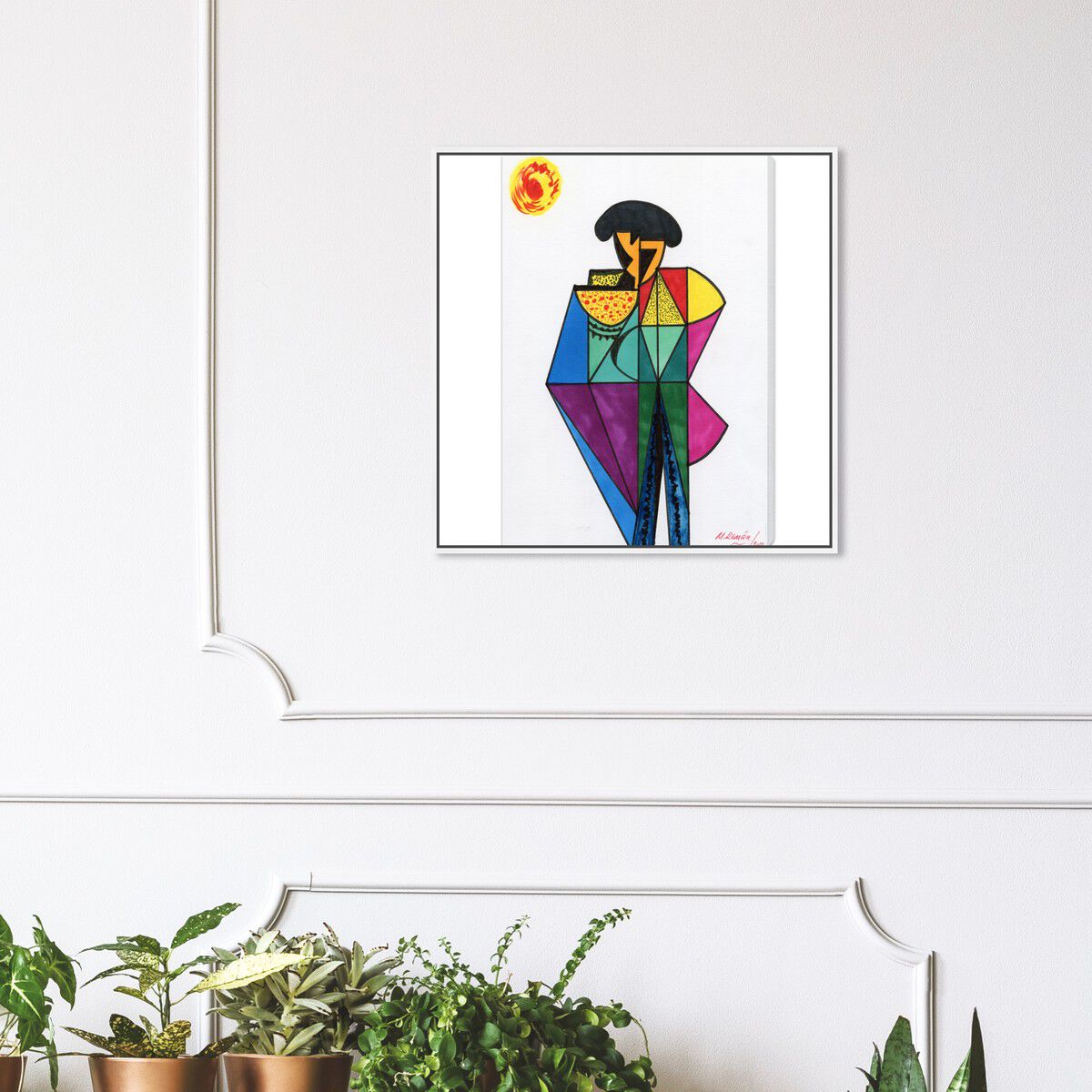 36x54/Framed Canvas/WFL