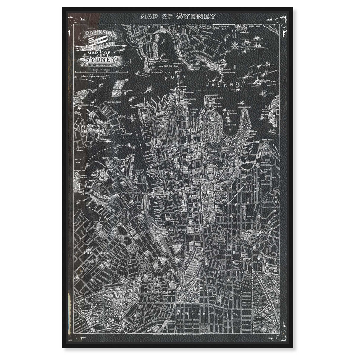 36x54/Framed Canvas/BFL