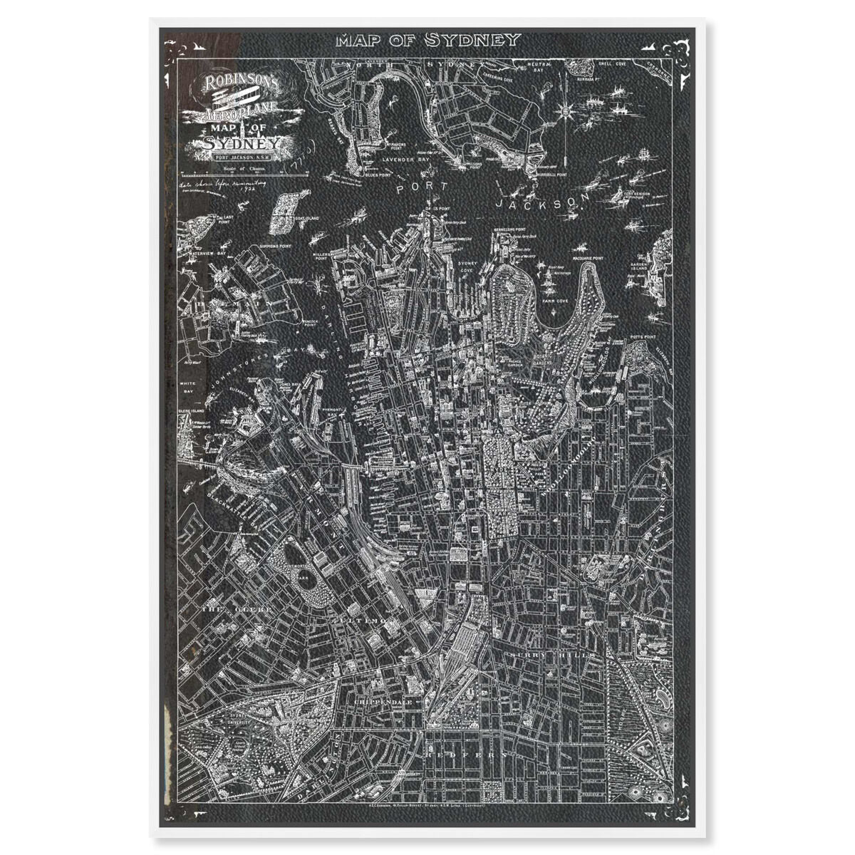 36x54/Framed Canvas/WFL