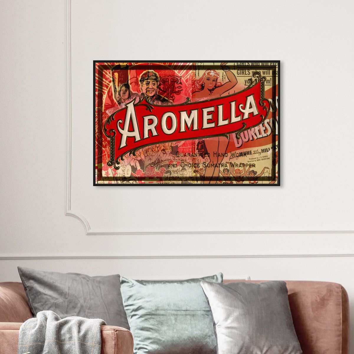 54x36/Framed Canvas/BFL