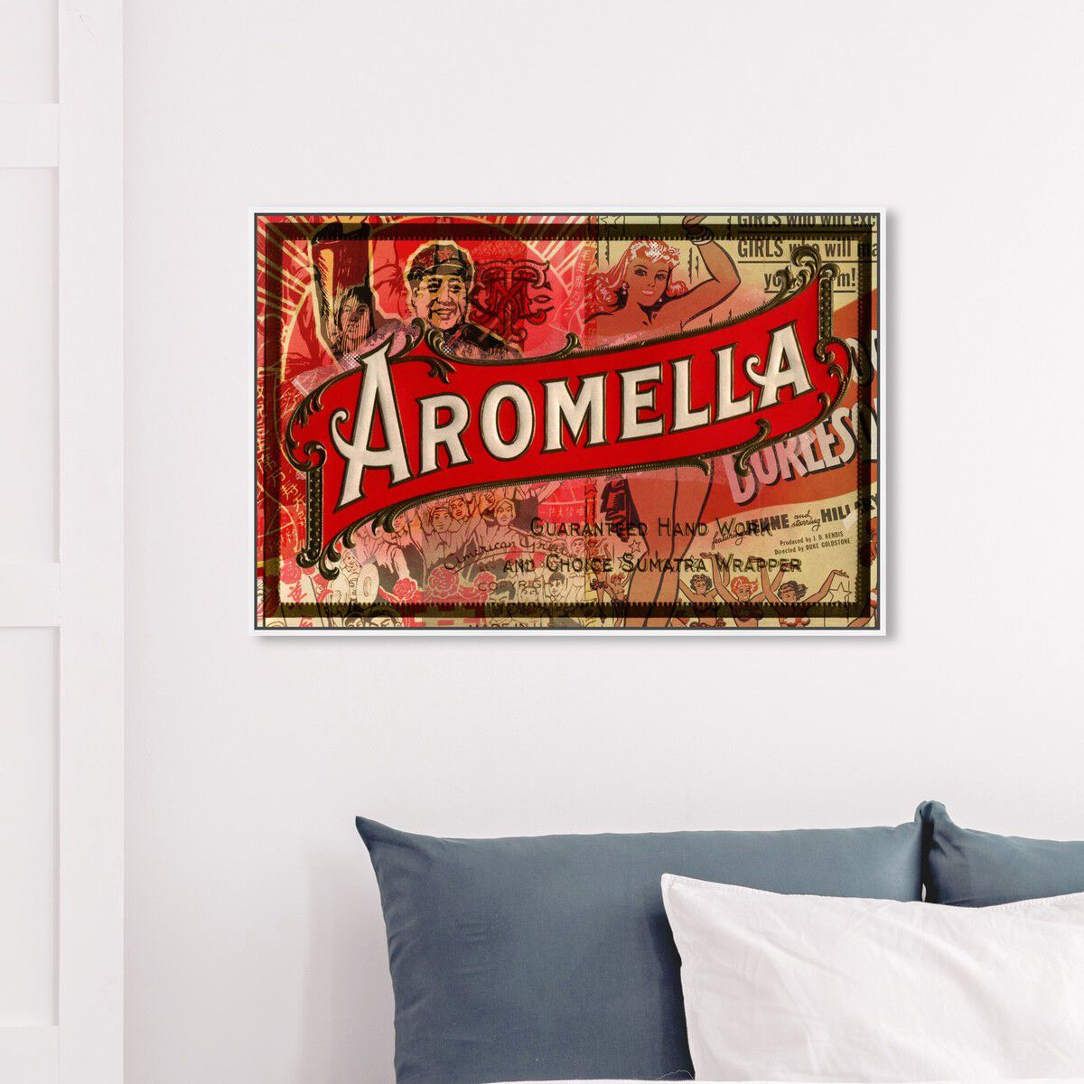 54x36/Framed Canvas/WFL