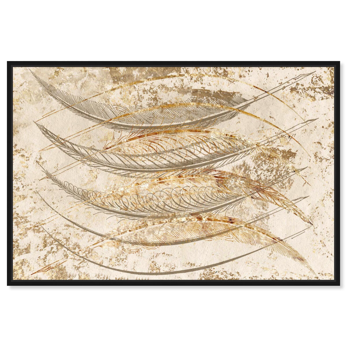 Gold Feathers