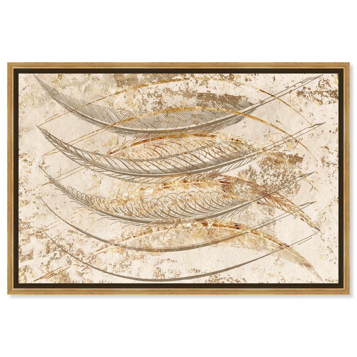 Gold Feathers