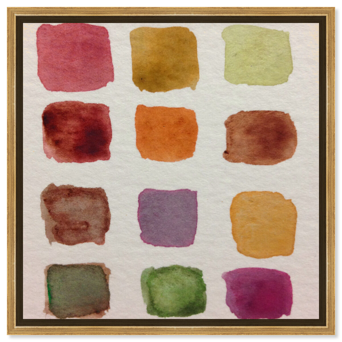 40x40/Framed Canvas/PSGLD