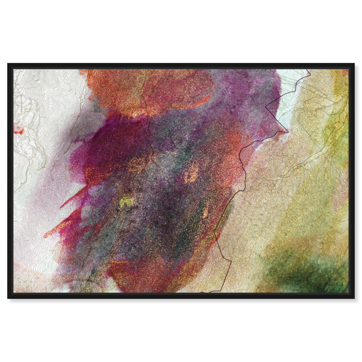 54x36/Framed Canvas/BFL