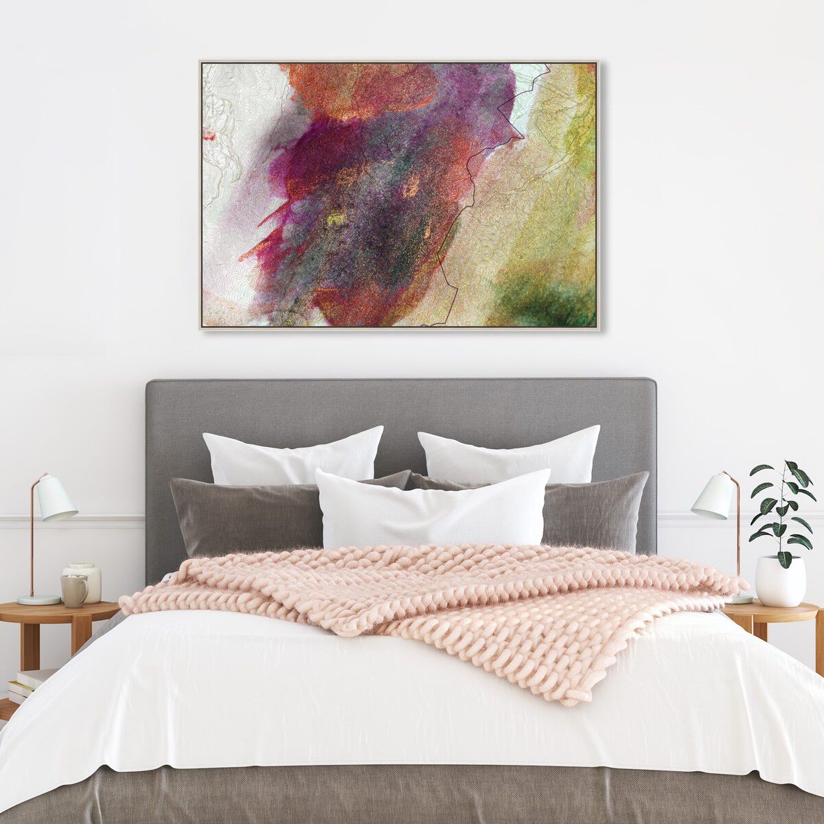54x36/Framed Canvas/CFL