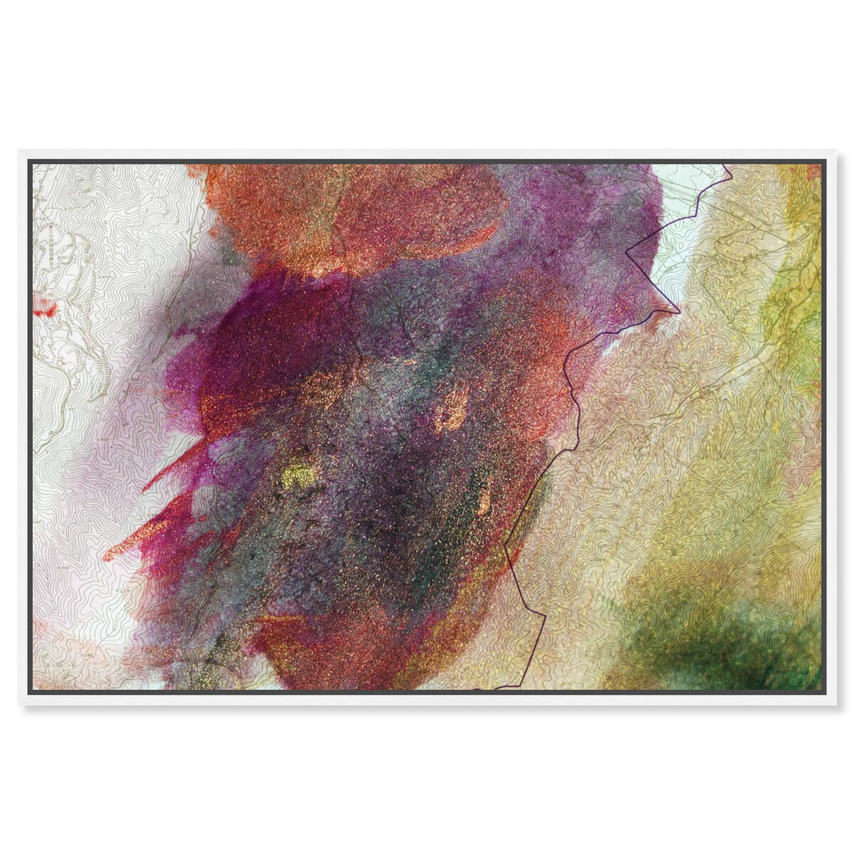 54x36/Framed Canvas/WFL