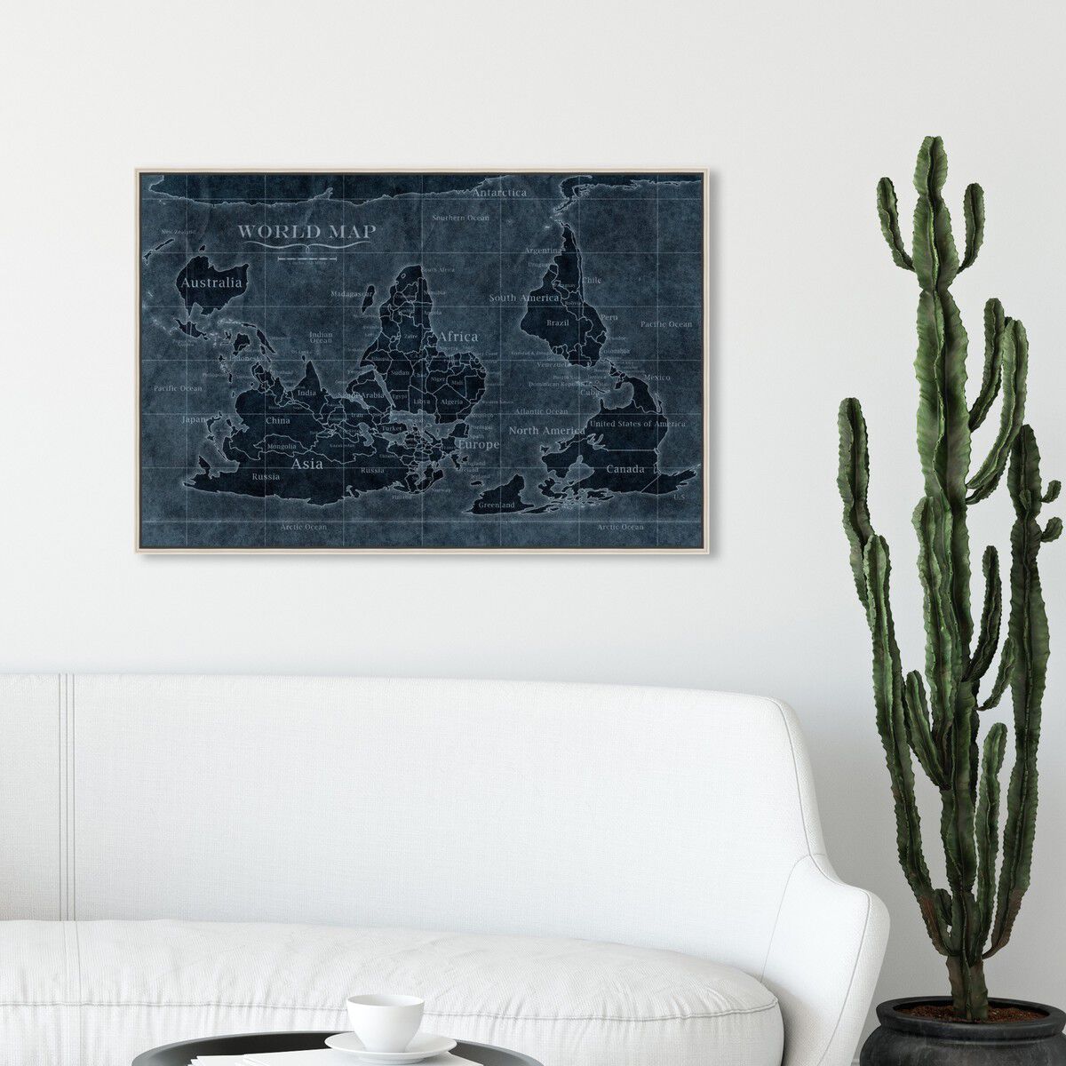 54x36/Framed Canvas/CFL