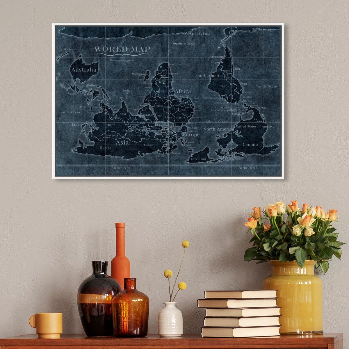 54x36/Framed Canvas/WFL