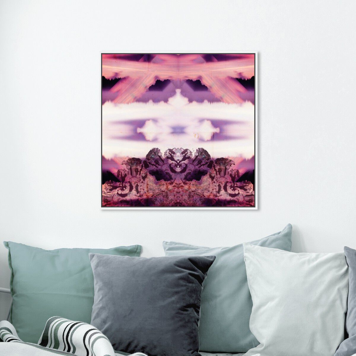 40x40/Framed Canvas/WFL