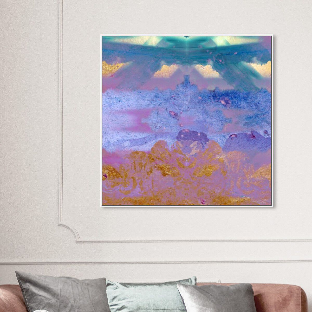 40x40/Framed Canvas/WFL