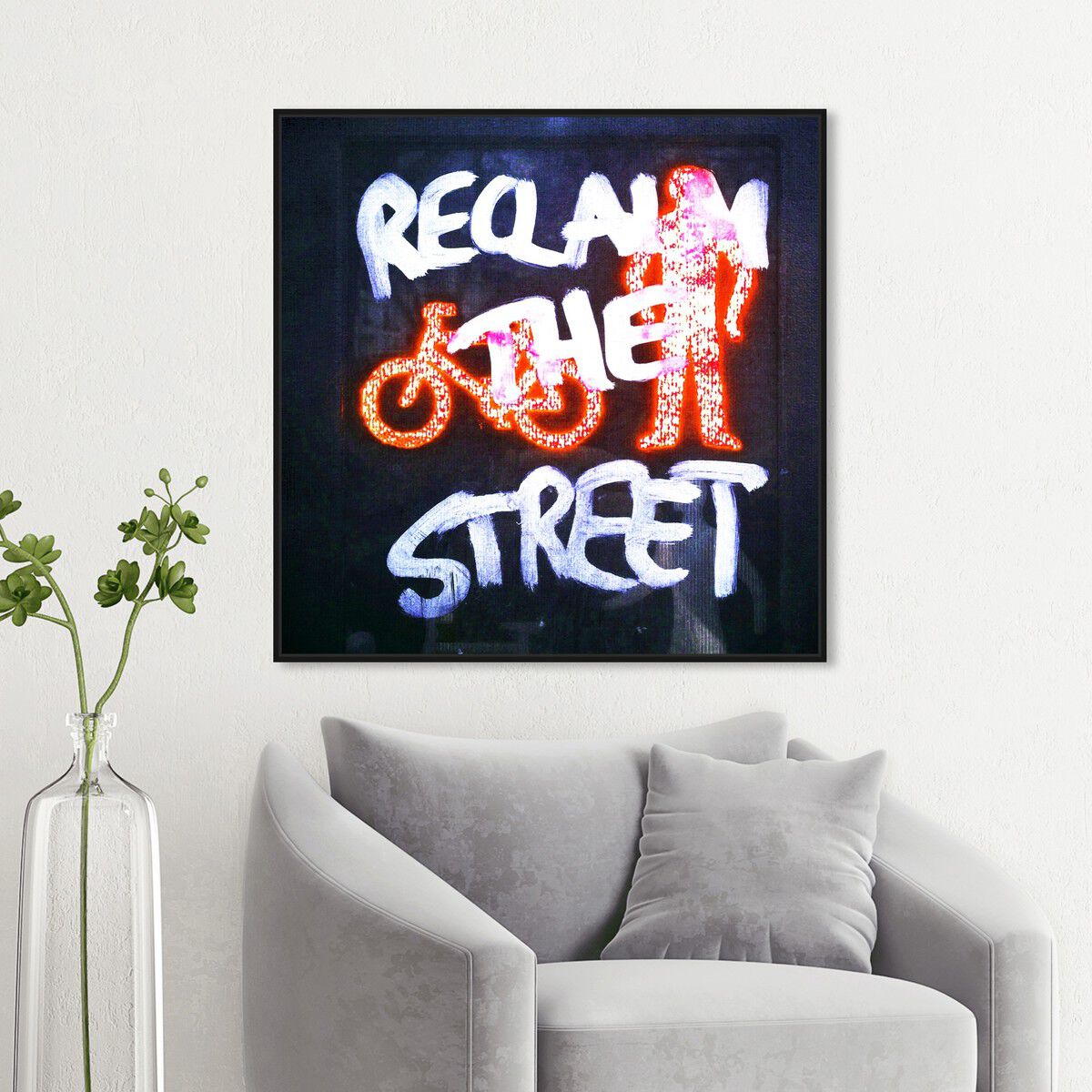 40x40/Framed Canvas/BFL