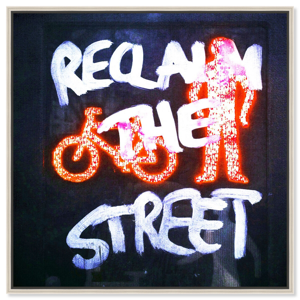 40x40/Framed Canvas/CFL