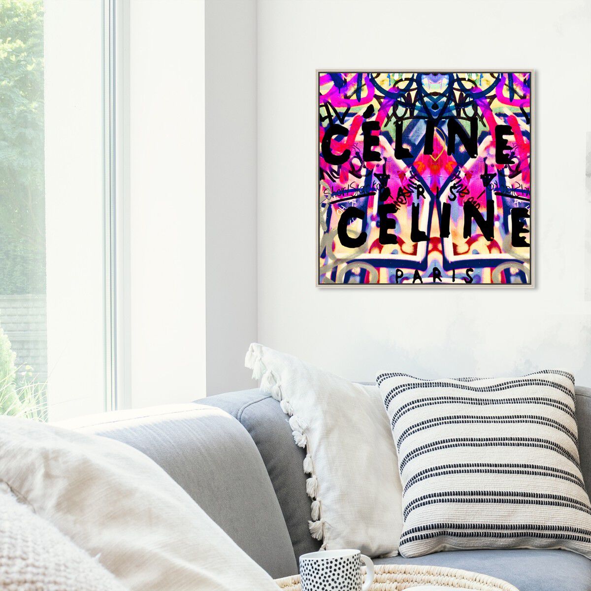 40x40/Framed Canvas/CFL