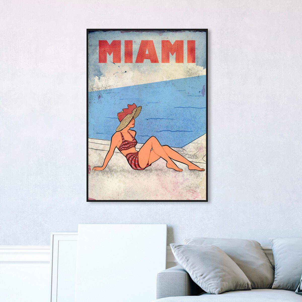 36x54/Framed Canvas/BFL