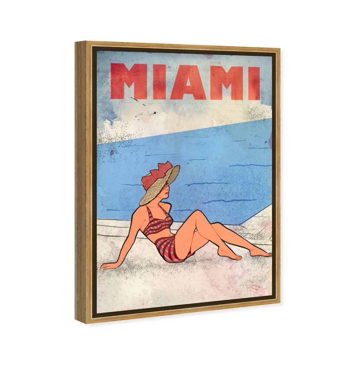 36x54/Framed Canvas/PSGLD