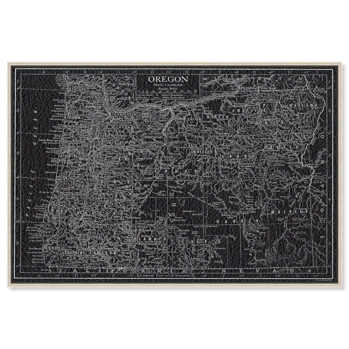Oregon Map