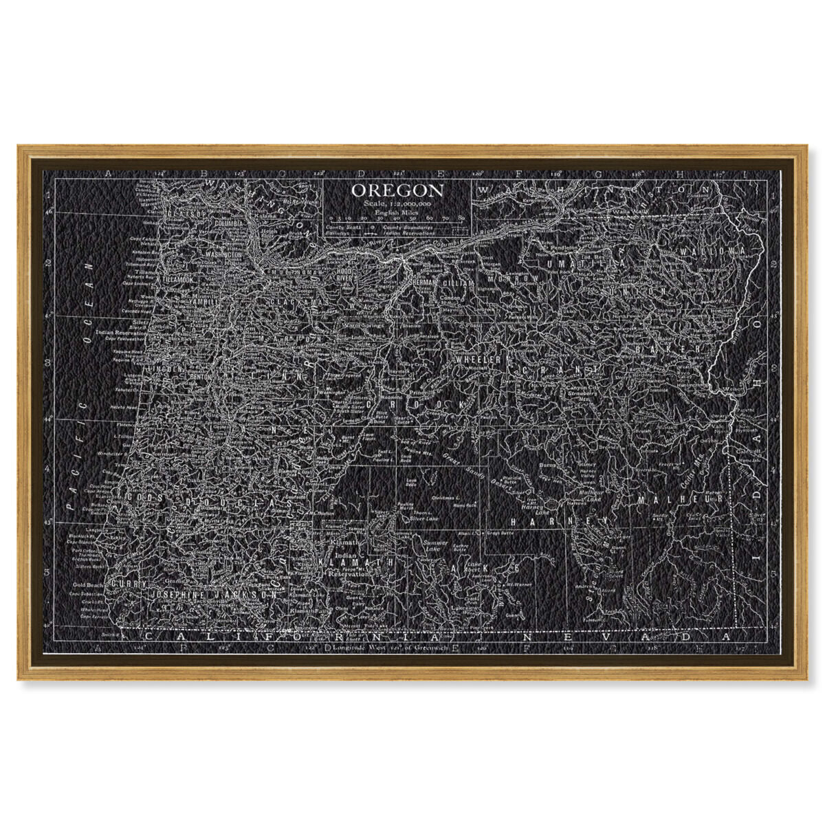 Oregon Map