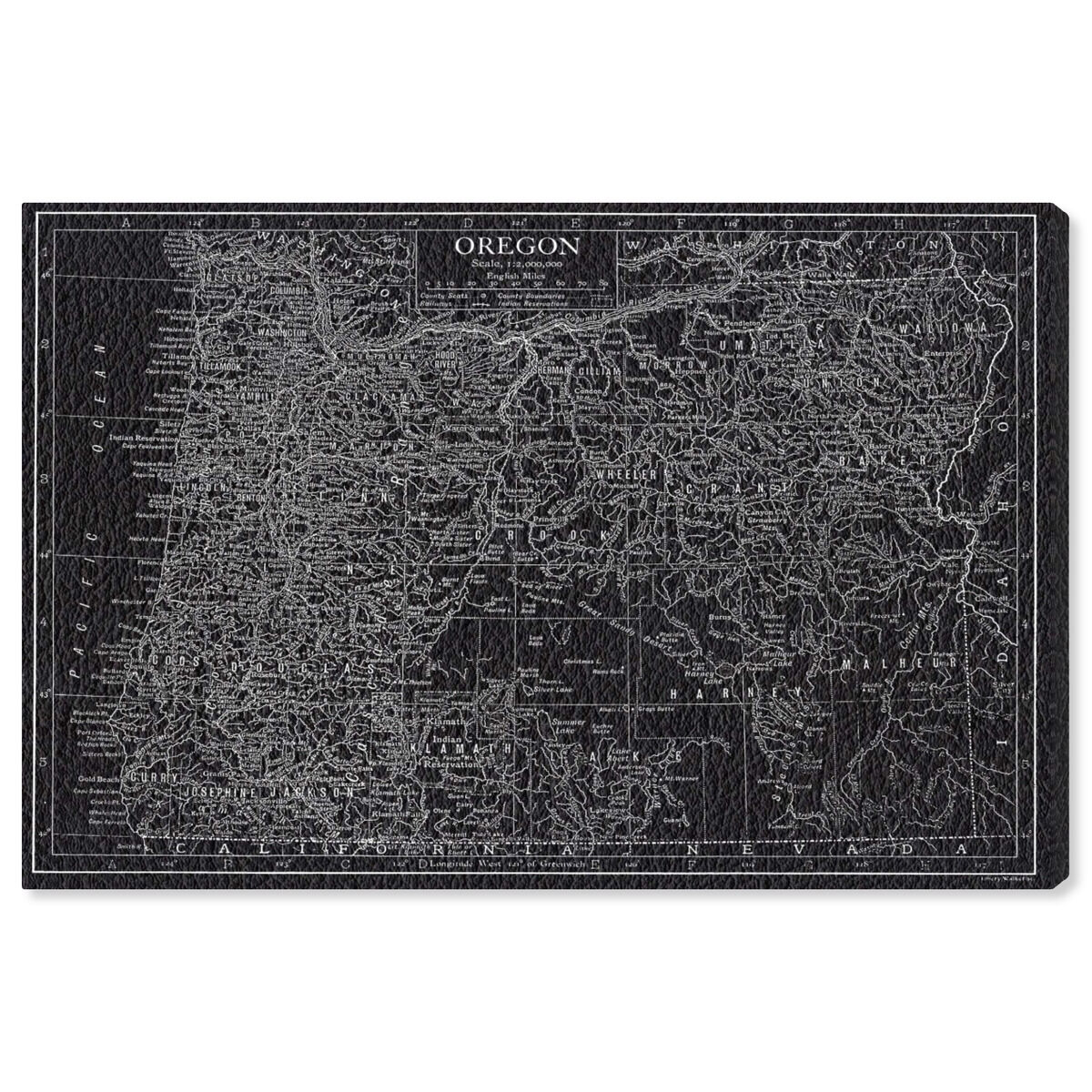 Oregon Map