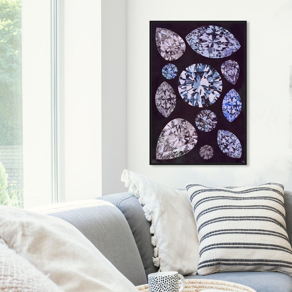 36x54/Framed Canvas/BFL