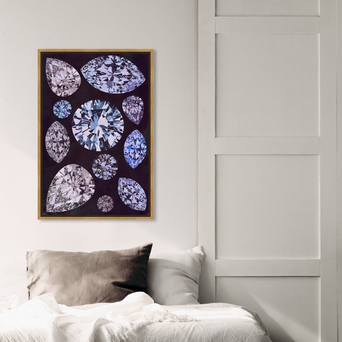 36x54/Framed Canvas/PSGLD
