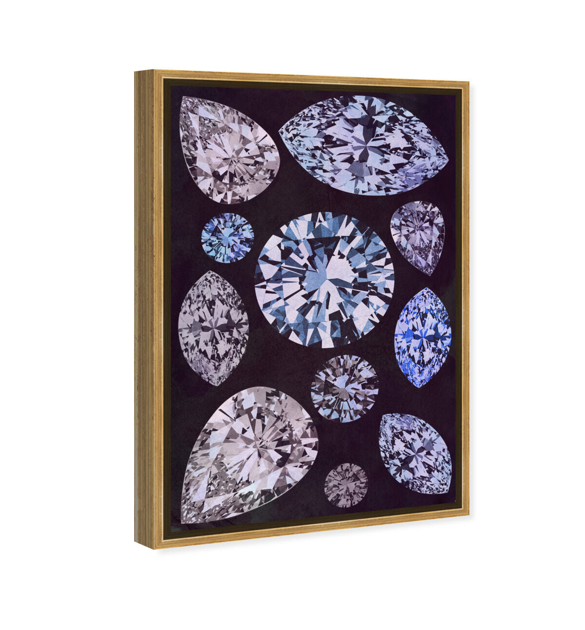 36x54/Framed Canvas/PSGLD
