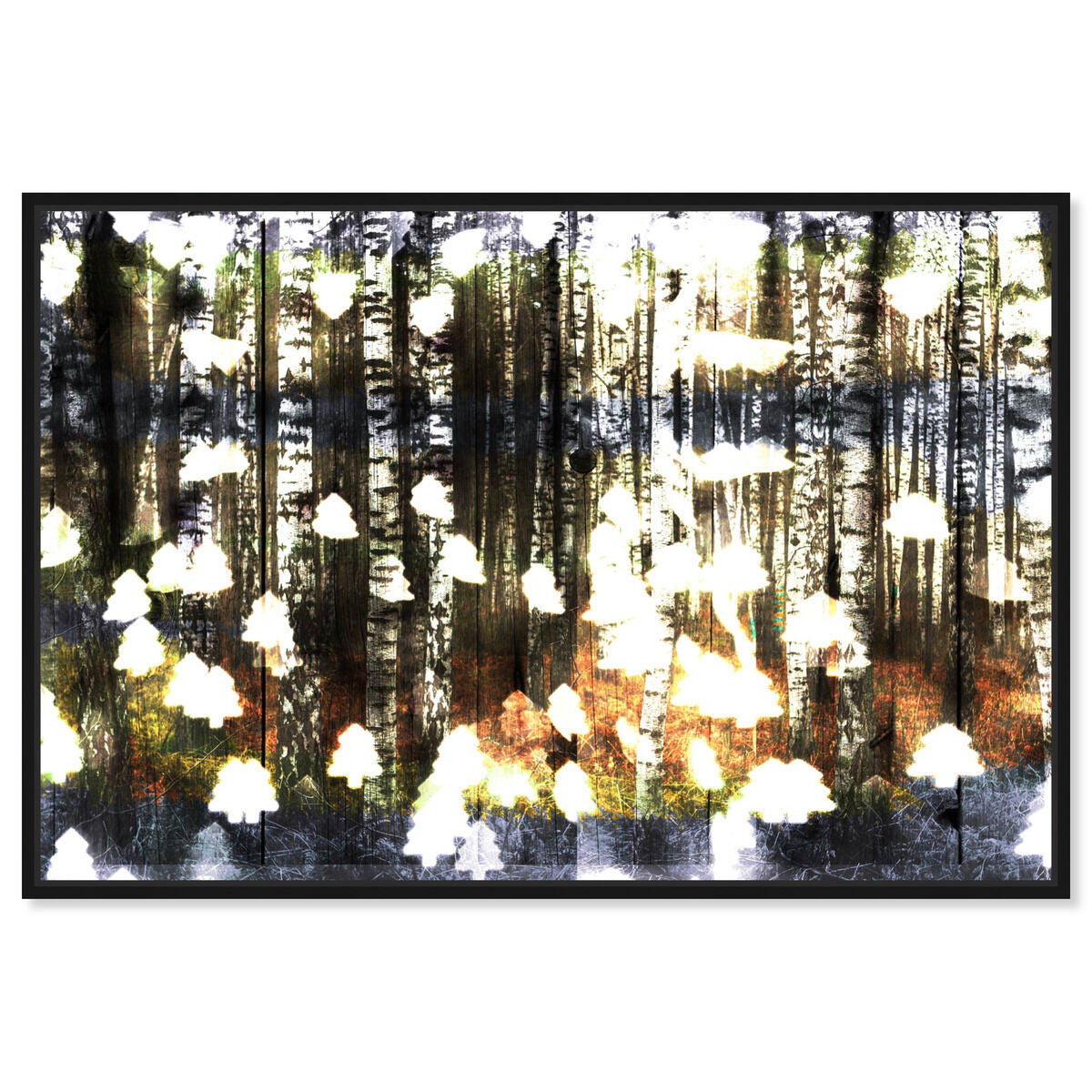54x36/Framed Canvas/BFL