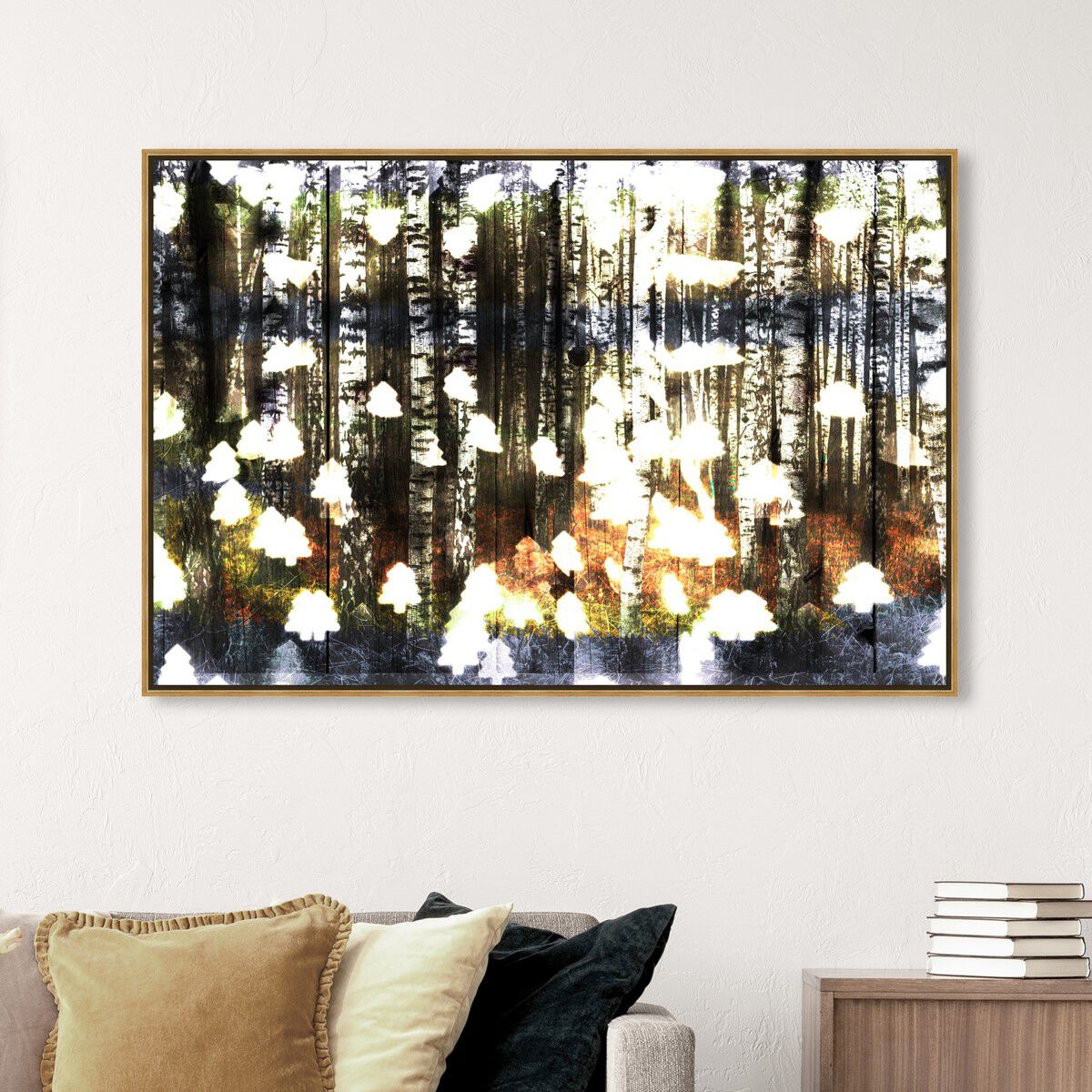 54x36/Framed Canvas/PSGLD