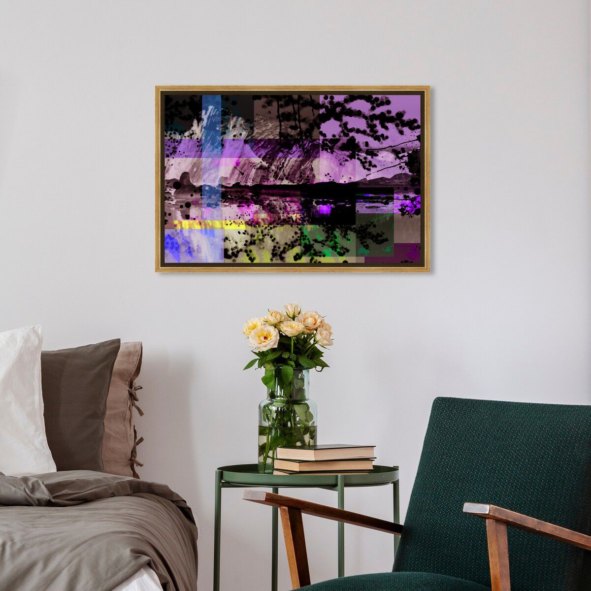 54x36/Framed Canvas/PSGLD
