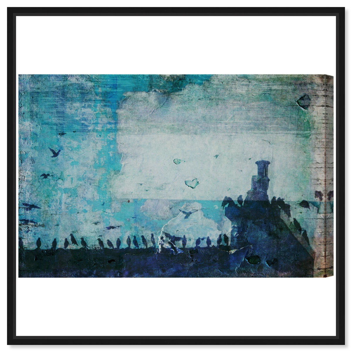 54x36/Framed Canvas/BFL