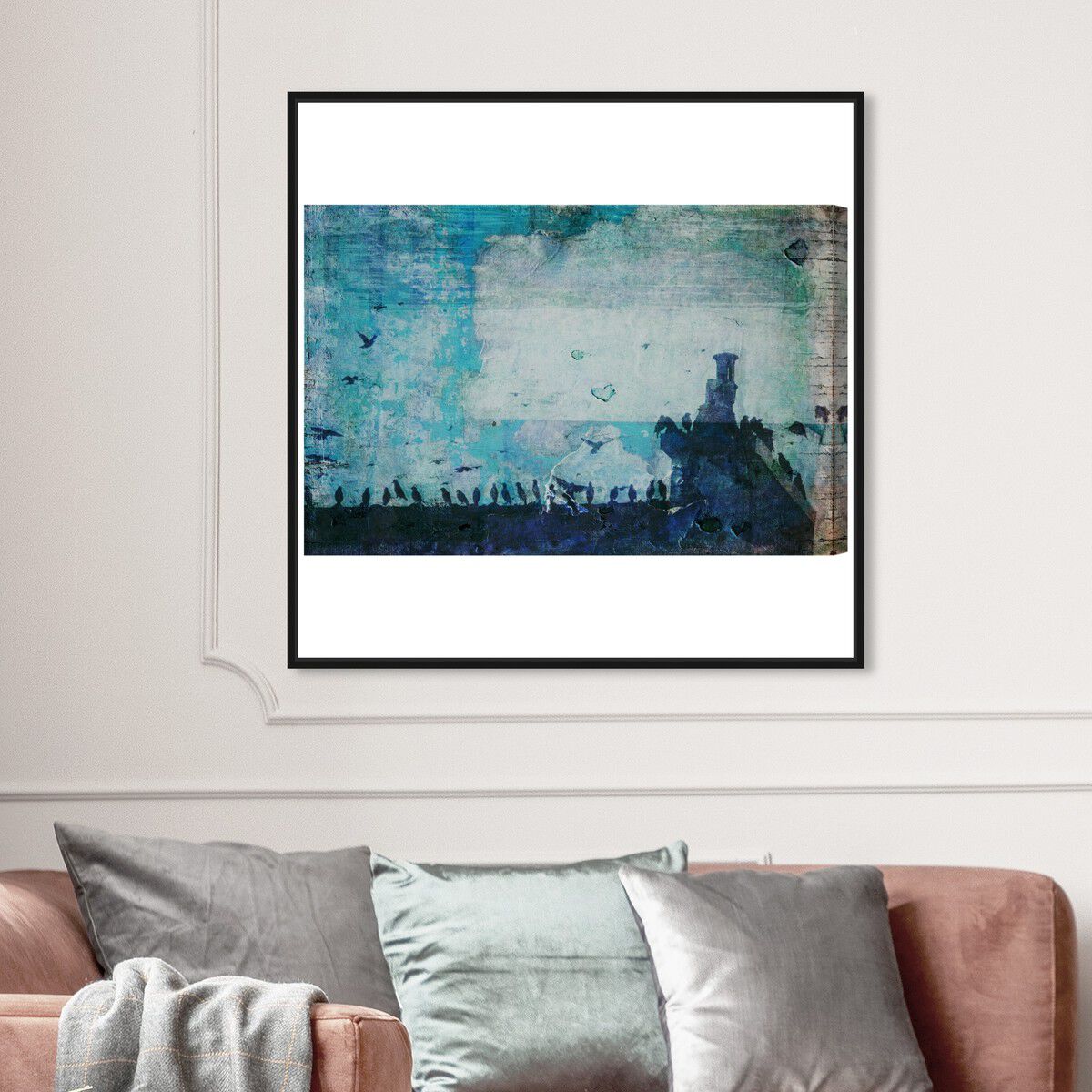 54x36/Framed Canvas/BFL