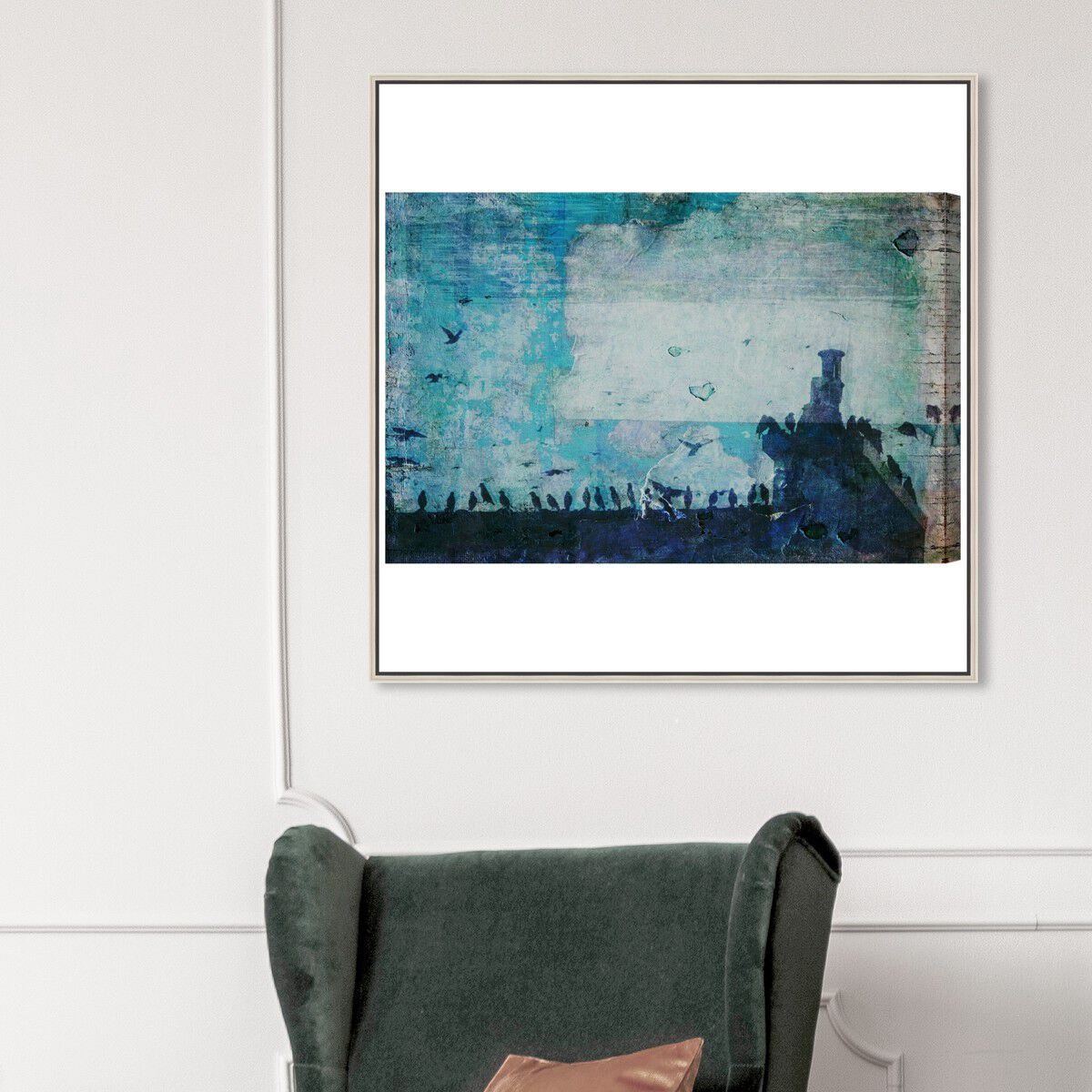 54x36/Framed Canvas/CFL