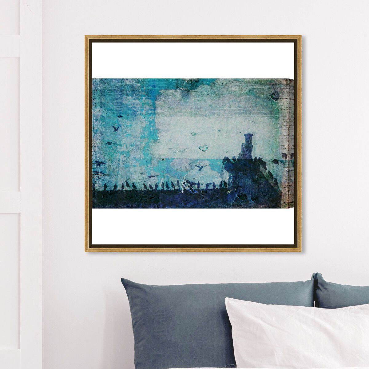54x36/Framed Canvas/PSGLD
