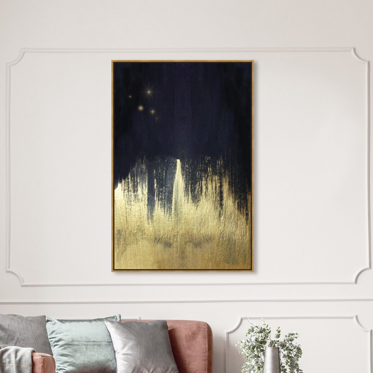 36x54/Framed Canvas/PSGLD