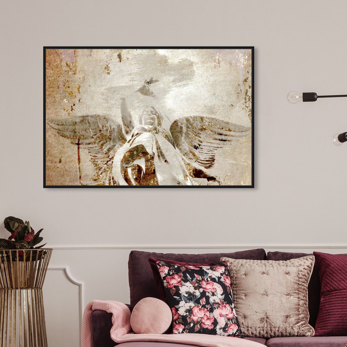 54x36/Framed Canvas/BFL